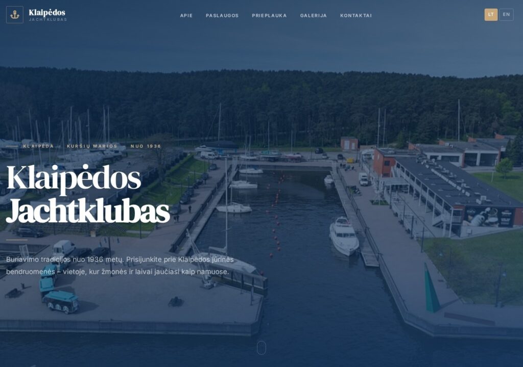 Klaipedosjachtklubas.lt