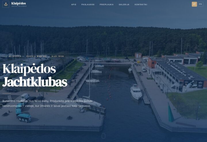 Klaipedosjachtklubas.lt