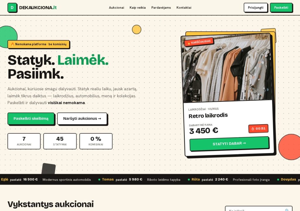 Dekaukciona.lt
