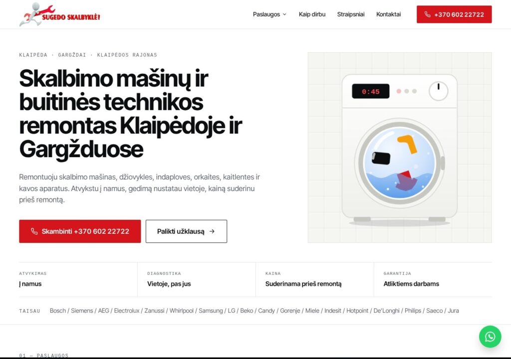 Sugedoskalbykle.lt